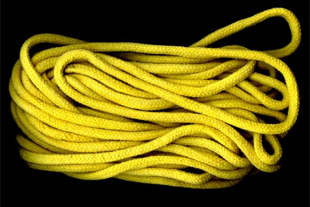 Yellow rope 8 mm