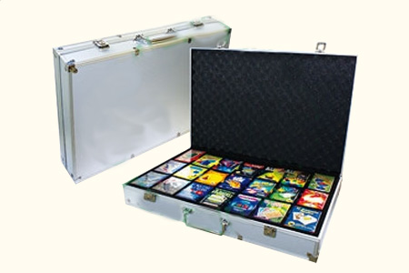 Case with 21 magic items.