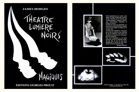 Théâtre, Lumière noirs Magiques - james hodges