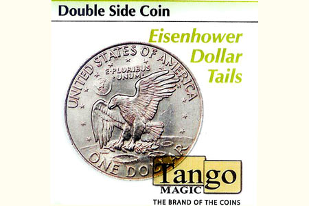 Double side coin Tails - Eisenhower Dollar