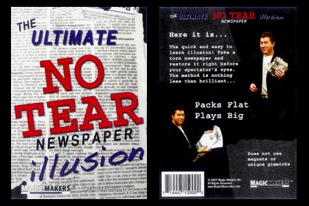 DVD Ultimate No Tear Newspaper
