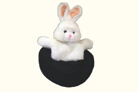 Marioneta de Conejo en el Sombrero