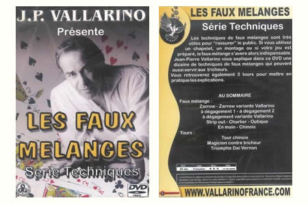DVD Les faux mélanges - jean-pierre vallarino