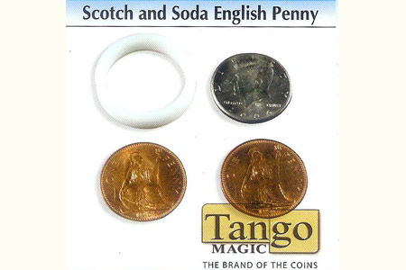 Monedas Scotch & Soda - ½ $ y penique