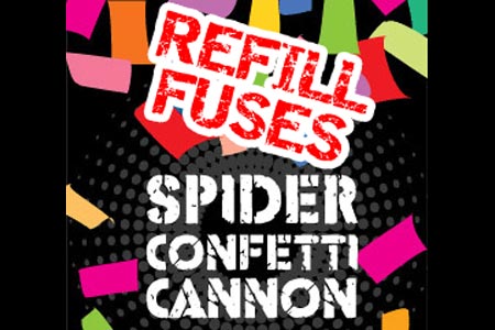 Allumeurs pour Spider Confetti Cannon - mr tango