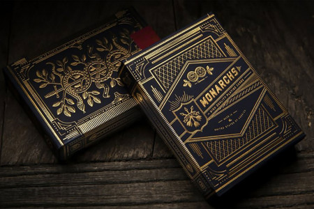 Blue Monarchs Playing Cards 