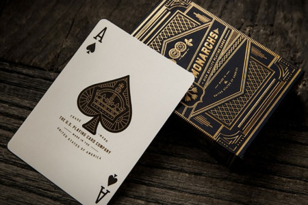 Blue Monarchs Playing Cards 