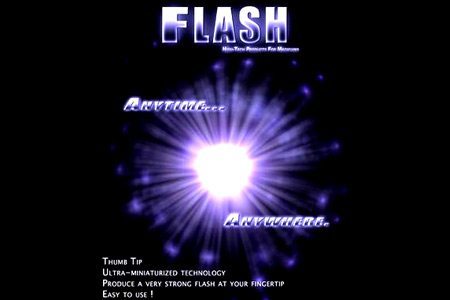 Flash 2.0 : Lumière éblouissante - marc antoine