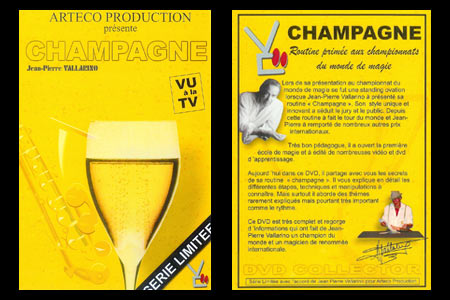 DVD Champagne - jean-pierre vallarino