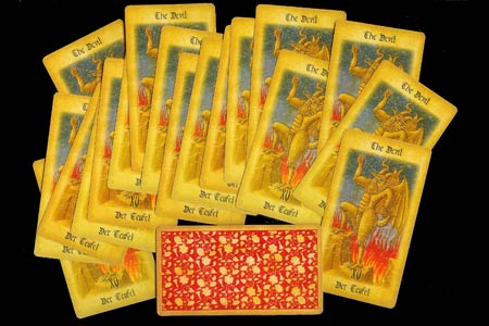 The Medieval Tarot - Force Set - Devil - card-shark