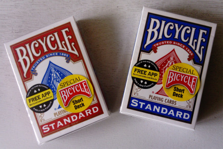 Jeu Bicycle Cartes Courtes (short deck)