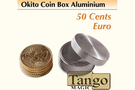 Boîte Okito Aluminium 50 cts d'Euro - mr tango