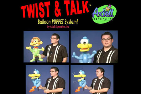 Twist & Talk Balloon Pupet System (Axtell)