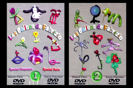 DVD de Globos Les Ballons de Fabrizio (Vols.1 y 2)