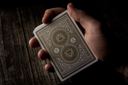 Bicycle white Artisan Deck