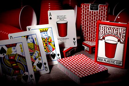Bicycle Red Plastic Cup Deck