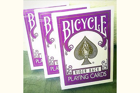 BICYCLE Deck Purple back