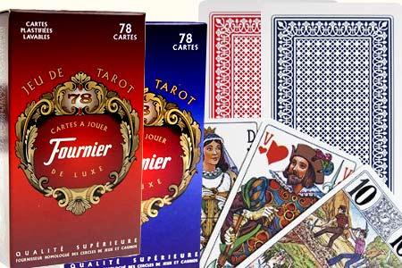 Pack of 78 Fournier Jeu De Tarot Cards 