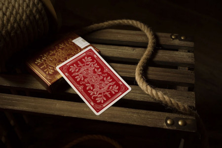 Red Monarchs Playing Cards