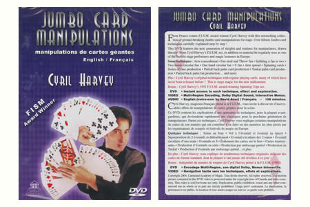 DVD Manipulations de Cartes Géantes - cyril harvey