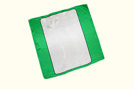 Card silk - Blank card - 45 cm