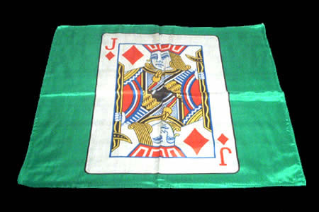 Card silk - Jack of Diamond - 45 cm