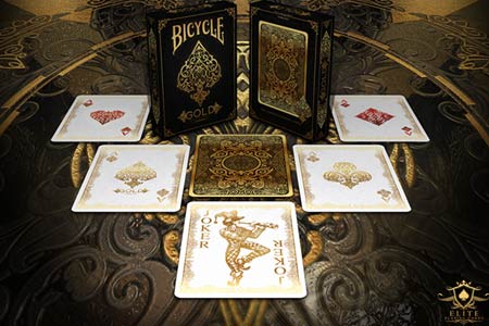 Jeu Bicycle Black Gold (Edition limitée)