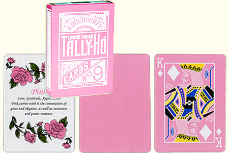 Jeu TALLY-HO Fan Reverse (Rose)