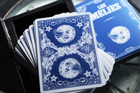 Les Melies Conquest Blue Playing Cards