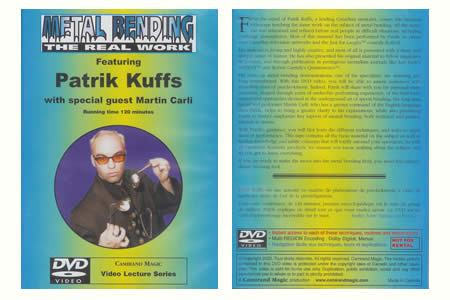 Dvd 'Metal Bending' - patrick kuffs