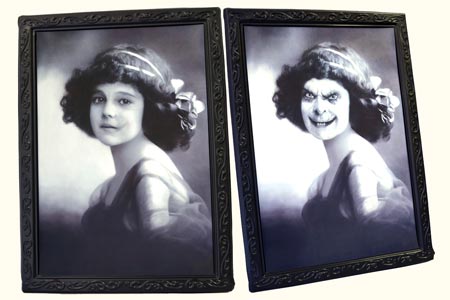Portrait encadré Charline (26 x 38 cm) 