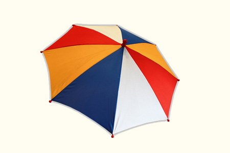Paraguas de apariencia pequeña (multicolor)