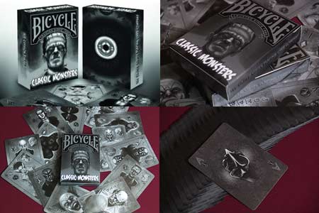 Jeu Bicycle Classic Monsters 