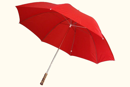 Paraguas Grande Rojo