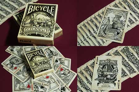 Jeu Bicycle Golden Spike