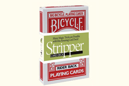 Jumbo Stripper Deck Bicycle (Thin cards)