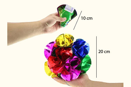 Boule de fleurs pro (diamètre 20 cm)