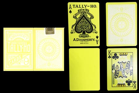 Reverse Yellow Circle Back TALLY-HO Deck