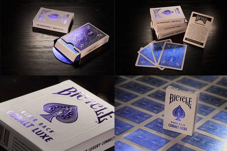 Jeu Bicycle Cobalt Luxe (1st Edition)