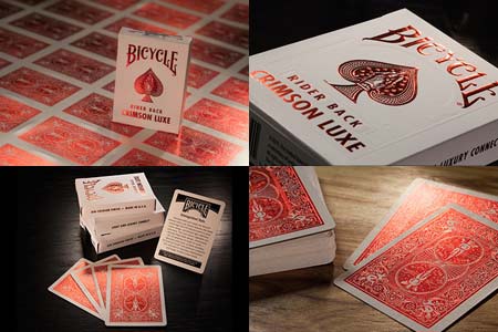 Bicycle Crimson Luxe Deck (1st Edition)