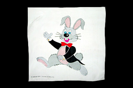 Foulard Lapin new (45 x 45 cm)