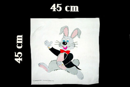 Pañuelo de Seda Conejo nuevo 18 (45 x 45 cm)