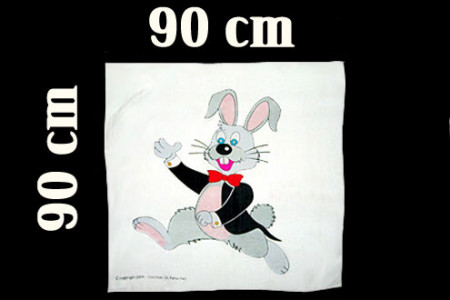 Pañuelo de Seda Conejo nuevo 36  (90 x 90 cm)