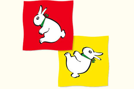 Rabbit-Duck silk - 90 cm (36 inches)