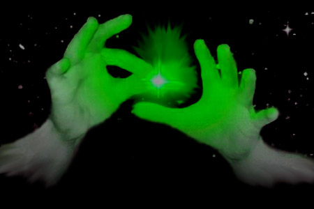 Glowing thumbs - Extra Bright Version In Green
