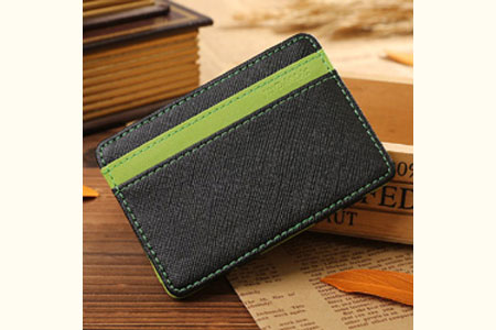 Magic money clip - Green/Black