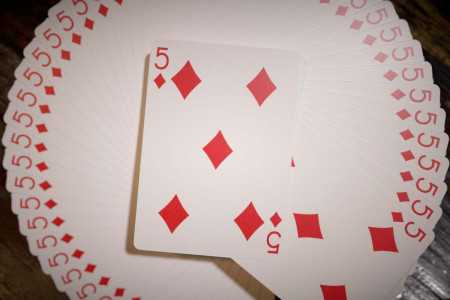 Baraja de forzaje Bicycle (5 de Rombos)