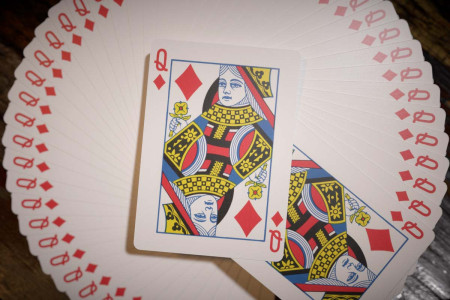 Jeu Bicycle à Forcer (Dame de Carreau)