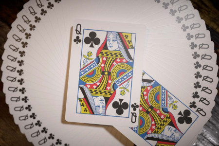 Jeu Bicycle à Forcer (Dame de Trèfle)