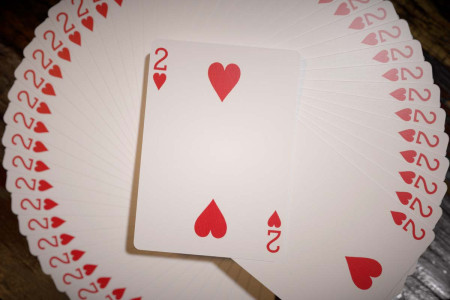 Jeu Bicycle à Forcer (2 de Coeur)